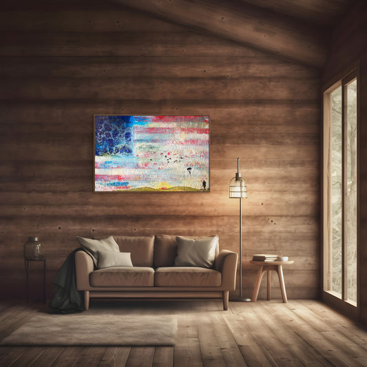 DESERT FLAG  (Print only)