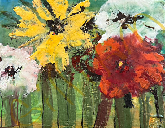 RED/YELLOW POPPIES (Original Only)